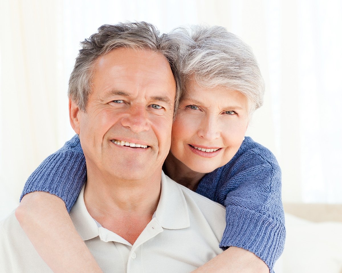 Couple Smilling